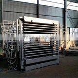 Multilayer Melamine Laminating Hot Press Machinery 100mm Between Hot Platens thumbnail-1