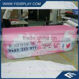 Hotel Decor Single Layer Elastic Table Cloth With Fringe