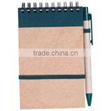 Sell Recycled Notebook,environmental Notebook,spiral Notebook With Elastic Wenzhou