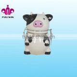 Ceramic Cow Clip Airtight Lids Canister thumbnail-1
