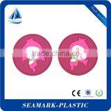 Eco-friendly Cheap Custom Made Logo Silicone Rubber Drink Coaster Brand