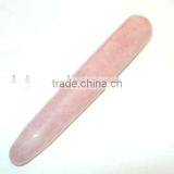 Natural Rose Crystal Massage Wand