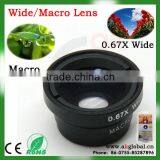 3 in 1 Universal Clip Mobile Phone Lens for Iphone Samsung HTC Wide Angle +macro Lens