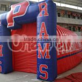 High quality inflatable football tunnel, inflatable tunnel, inflatable sports tunnel