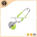 Food grade stainless steel silicone tea-strainer