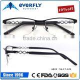 2016 New Popular Fashionable Design Metal Eyeglasses Frames Stainless Steel Optical Glasses With High Quality