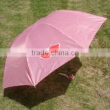 promotional custom rose folding umbrella pocket size