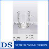 220ml Glass Water Cup With Handle thumbnail-1