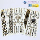 Fashion Body Temporary Metallic Tattoo Gold Silver Tattoo Sticker thumbnail-5