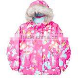 Girls Printed Winter Padded Out Coat/Outwear