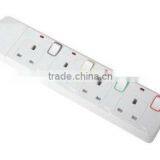 Best Price BS 4 Way Electrical Extension Socket