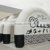 Red Inflatable Tunnel Advertising Tent for Outdoor Event Inflatable Promotion Tent thumbnail-2