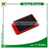 Solar Power Bank 4000mah External Backup Battery Dual USB Powerbank Portable Charger for Mobile Phone