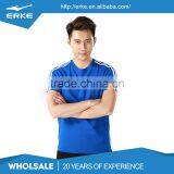 ERKE Wholesale Round Neck Blank Gray Blue Black 100%cotton Mens t Shirt thumbnail-1