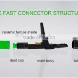 In time delivery ftth fttx SC/APC fast connector