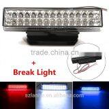 2016 New Red /Blue / White Waterproof Car 12V Universal 26 LEDs Brake Warning Strobe Lamp Light thumbnail-1