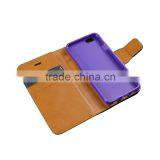 2016 New Arrival Hot Sale Mix Color Card Slot PU Leather Wallet Phone Case For IPhone 5 IPhone 5s thumbnail-3