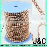 Raw Jewellry Brass Chain With Pearl