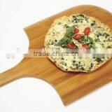 hot selling FSC&BSCI food grade bamboo wooden pizza plates peel for bread