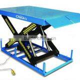 Electric scissor lift table, heavy duty