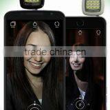 LED Flash Camera for Smartphone External Flashlight at Night With 3 Light Intensity to Choose