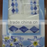 Baby gift towel set 3 IN 1, cotton gift set high quality