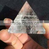 Natural Clear Crystal Quartz Pyramids For Fengshui Crafts thumbnail-1