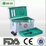 All Silver Professional Custom Aluminium Box First Aid Medical Carrying Cases