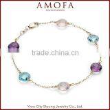 Korean Style 2016 New Design Semi Precious Stone Bracelet thumbnail-1