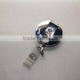 40mm Black Metal Retractable Badge Reel thumbnail-2