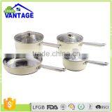 Hot Item Red Color 7pcs Cookware Set Stainless Steel Cookware Kitchen Ware Set thumbnail-2