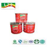 140G China Factory Hot Sell Nature Canned Tomato Paste thumbnail-2