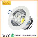 High Quality Chip Dimmable LED Ceiling Downlight 100lm/w 3"/4"/6"/8" IP40 SMD/COB LED Recessed Downlight thumbnail-3