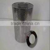 YS Stainless Steel Perforated Filter Mesh Tube/perforated Sylinder Strainer/perforated Pipe Strainer thumbnail-3