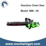 85CC Gasoline Chainsaw CS 8500 gas chainsaw with electric start with CE