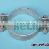 Secondary Rack Pole Mounting Bands Galvanized Steel Pole Band for Pole Line Hardaware thumbnail-4