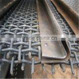 C45 65Mn Hooked Screen Mesh / High Tensile Crimped Wire Mesh