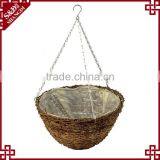 Planter Fiber Handcraft Decorative Hanging Basket Hanging Plant Pots thumbnail-1
