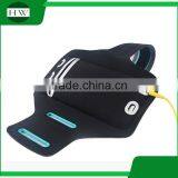 Logo Printed Smart Phone Luminous Reflective Armband Running Stretch Mobile Phone Armbag Arm Band thumbnail-5