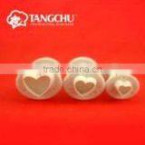 Cake Decoration - Fondant Cake Cutter Plungers Heart thumbnail-1