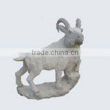 Lovely Granite Stone Goat Statue thumbnail-1