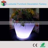 2015 Hot Sale Rechargeabale 16 Color Change Decorative Led Flower Pots for Sale thumbnail-3