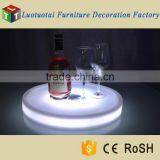 PE Material Round Shape RGBW Color LED Wine Pallet for Events/party/wedding thumbnail-1