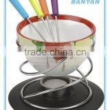 Fondue Set, Chocolate Fondue Set, Mini Fondue Set, Stainless Steel Fondue Set, Ceramic Fondue Set, Cheese Fondue Set, thumbnail-1