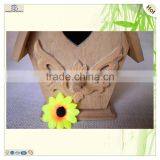 Sale Cutting Laser Engraved Wood Craft Decorative Bird Cages thumbnail-2