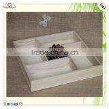 Variety Design Square Rectangle Large Wood Bread Serving Tray thumbnail-1