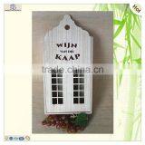 Silk Printing Window Cutting House Shaped Wine Box thumbnail-2