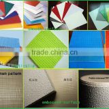 Gel coat FRP exterior wall panels,leather look FRP panel