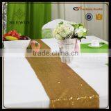 New Product Gold Sequin Table Runner for Party and Wedding Decoration thumbnail-1