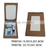 Recycled Notebook With Photo Frame